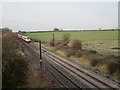 9 car Azuma approaching Stubton Bridge