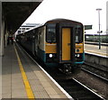ST1875 : Class 153 train in Cardiff Central station by Jaggery