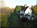 Former railway station at Portbury