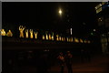 View of illuminated figures on White Horse Bridge #2