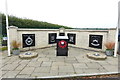 TM0131 : RAF Boxted memorial by Adrian S Pye