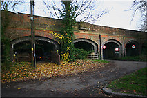 TL5234 : Railway viaduct, Newport (Essex) by David Kemp