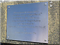 Antonine the Legendary Engine - plaque