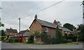 Cottage and phonebox, East Kennett