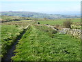 The Pennine Bridleway near Harden Old Barn