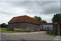 SU1257 : Old Barn, Falkner's Farm, North Newnton by JThomas