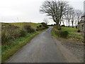 Minor road at Wards of Boyndlie