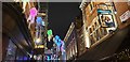 TQ2981 : Carnaby Street Christmas Lights 2019 by Christine Matthews
