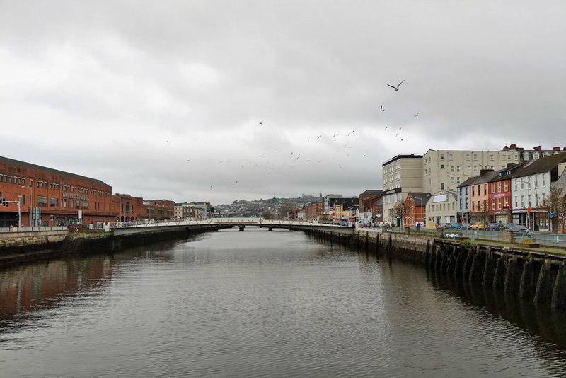 River Lee, north channel, Cork © Robin Webster cc-by-sa/2.0 :: Geograph ...