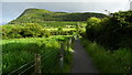 G6135 : Lower end of path leading from Strandhill up to Knocknarea by Colin Park
