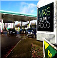 ST3091 : Someone has taken the P, M&S Simply Food, Malpas, Newport by Jaggery