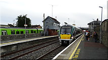 N1374 : Longford Railway Station - last train to Dublin arriving by Colin Park