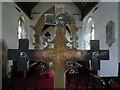 Brass Cross inside St. James