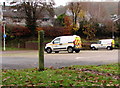 Powys highway maintenance vans, Brecon