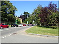 Traffic congestion on the Fosse Way at Stow