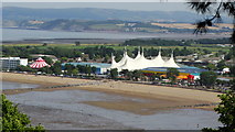 SS9846 : View to Butlin's Holiday Village, Minehead from above Higher Town by Colin Park