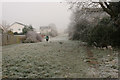 Path between the houses