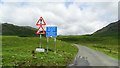 NY2401 : Start of road towards Hardknott Pass from Cockley Beck by Colin Park