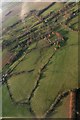 Earthworks and ridge and furrow at Manor Farm, South Ormsby: aerial 2019 (2)