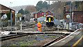 The South Western siding at Exeter St David