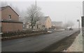 Houses at the edge of Lennoxtown