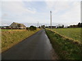 Minor road near to Newmill Cottages and Ardglassie