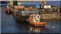 J3474 : Dredging barges, Belfast by Rossographer