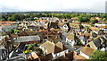 View from tower of St Peter