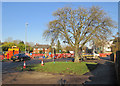 Roadworks at Fendon Road roundabout