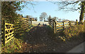 Field entrance near Willishayes Cross