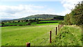 On Shropshire Way W of Little Wenlock with view towards The Wrekin