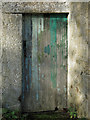 Stotfield Burn farm buildings - door