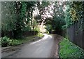 View south along Framingham Lane