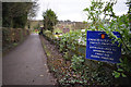 Access lane to golf course, Dergmoney Lower