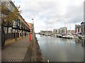 Dockside walk, Portishead Marina