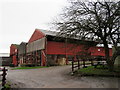 SJ5659 : Barn at Tilstone Bank Farm by John H Darch