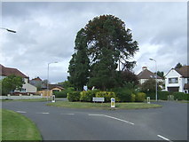 SO8897 : Roundabout on Finchfield Lane, Wolverhampton by JThomas