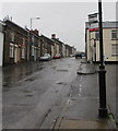 High Street bus stop near Burford Street, Blaenavon