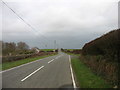 Minor road heading for Bryngwran