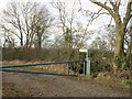 The beginning of a path near Cow Pasture Wood