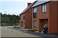 Newly built housing, Juno Road, St Leonards