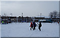 Snow at Heckmondwike Hub