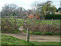 Public footpath leaves golf course