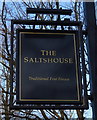 Sign for the Saltshouse public house, Hull