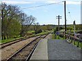 Railway south from Wootton station