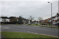 Treve Avenue at the junction of Whitmore Road