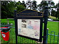 Glan-y-Nant and Tir-y-Berth Partnership noticeboard, Cardiff Road, Pengam