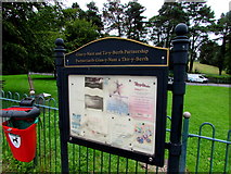 ST1597 : Glan-y-Nant and Tir-y-Berth Partnership noticeboard, Cardiff Road, Pengam by Jaggery