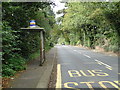 Bus stop and shelter on Hooton Road (B5133)