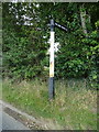 Old fingerpost on Hooton Road (B5133)